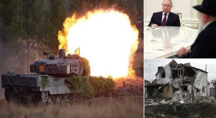 Rusia advierte de que tratará los proyectiles de uranio de los carros Leopard 2 alemanes como "bombas sucias"